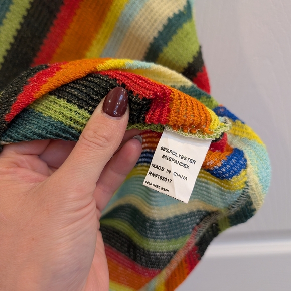 Princess Polly Multicolor Striped Knit Top - Picture 7 of 7
